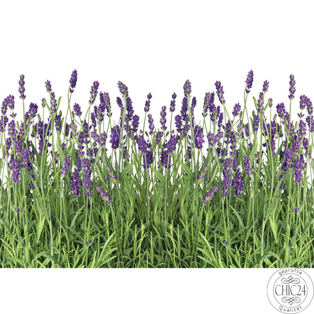 Vlies Fototapete no. 612 | Natur Tapete Lavendel Pflanze Wiese Blten grn