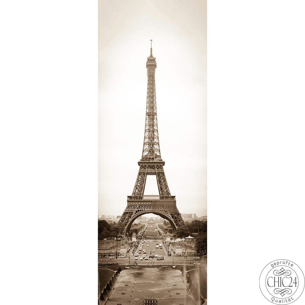 Fototapete Eiffel Tower 280x100cm