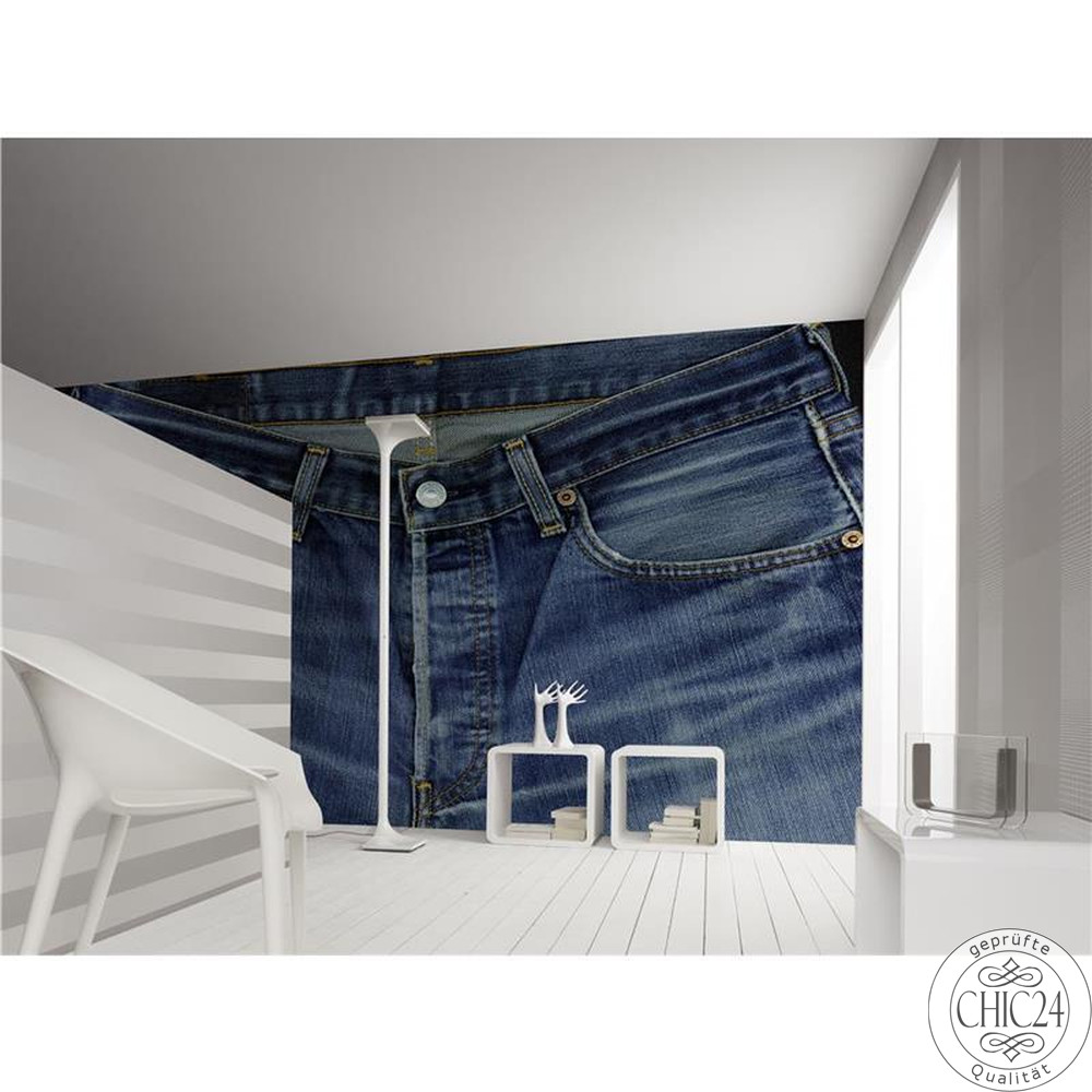 Raumbilder Tapeten Jeans