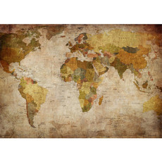 Vlies Fototapete no. 29 | Vintage Atlas Welt Tapete Weltkarte Antik Atlaskarte Atlanten Karte alte Karte alter Atlas braun