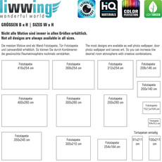 Vlies Fototapete no. 31 | Waterfall WoodsWald Tapete Wald Wasserfall Natur Baum gr�n gr�n