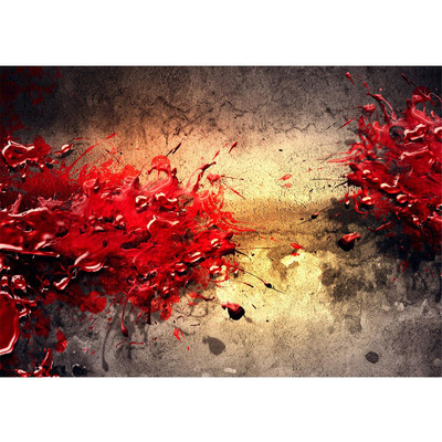 Vlies Fototapete no. 41 | Paint Splatter Wall 3D Tapete...