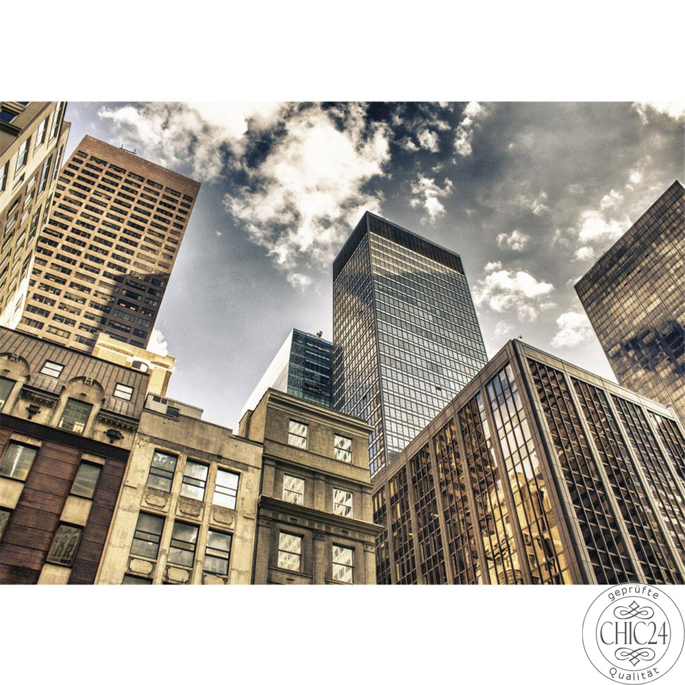 Fototapete NYC Hochhäuser Streetview New York Skyline  no. 54