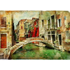 Vlies Fototapete no. 55 | Great Venice Italien Tapete Venedig Kanal Italien bunt bunt