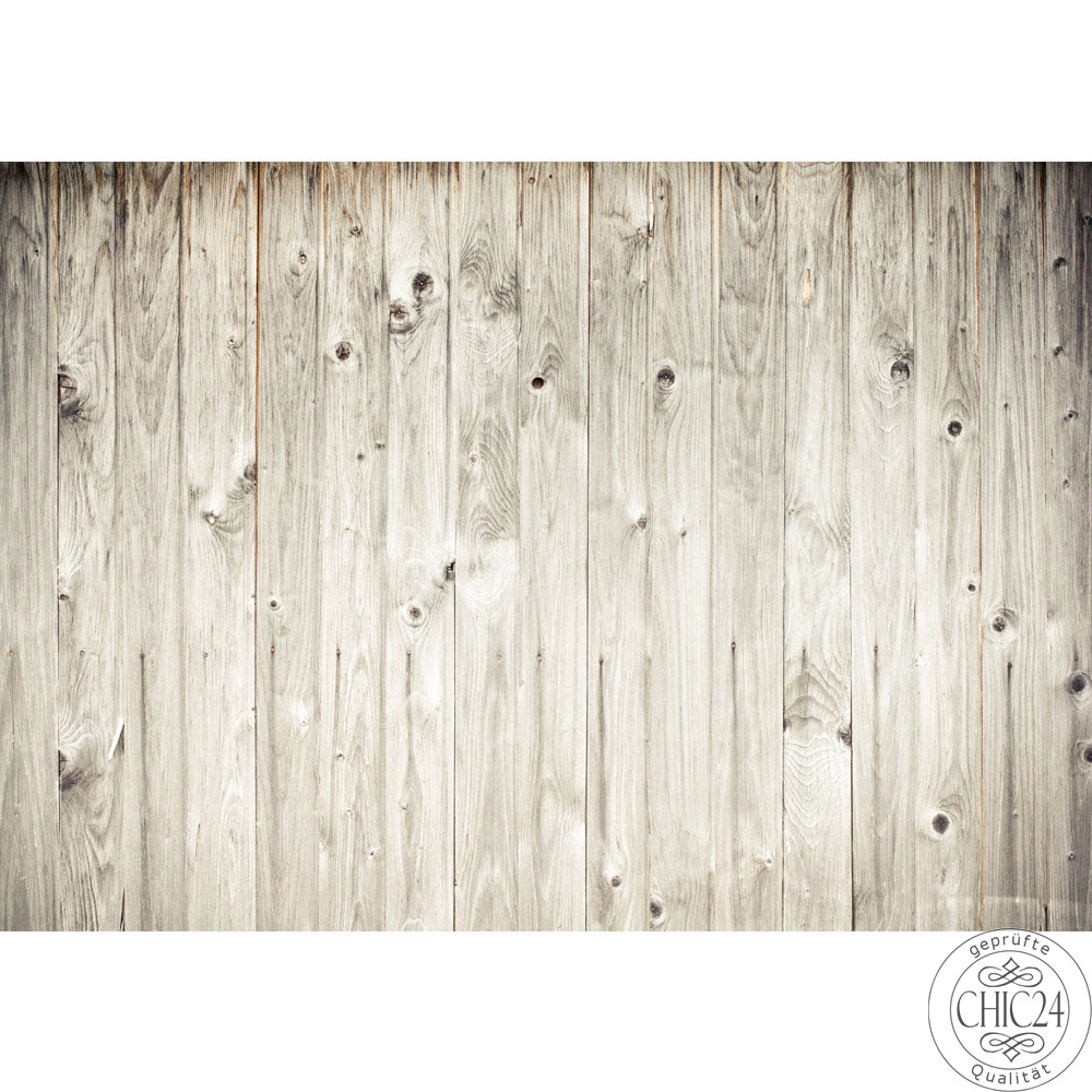 Vlies Fototapete no. 91 | weathered wood plank Holz Tapete Holzoptik Holzwand Holzpaneel weies Holz wei