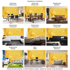 Vlies Fototapete no. 107 | Wall of yellow shades Kunst Tapete Wand Spachtel Hintergrund farbige Wand gelb gelb