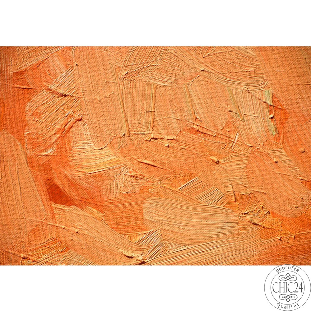 Vlies Fototapete no. 108 | Wall of orange shades Kunst Tapete Wand Spachtel Hintergrund farbige Wand orange orange