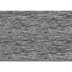 Vlies Fototapete no. 138 | Asian Stone Wall 2 - anreihbar Steinwand Tapete Steinoptik Stein Steine Wand Wall anthrazit