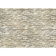 Vlies Fototapete no. 146 | Noble Stone Wall 2 - beige - anreihbar Steinwand Tapete Steinoptik Stein Wand Wall beige