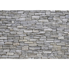 Vlies Fototapete no. 162 | Steinwand Tapete Steinwand Steinoptik Steine Wand Mauer Steintapete grau