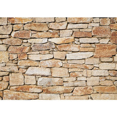 Vlies Fototapete no. 163 | Steinwand Tapete Steinwand Steinoptik Steine Wand Mauer Steintapete beige