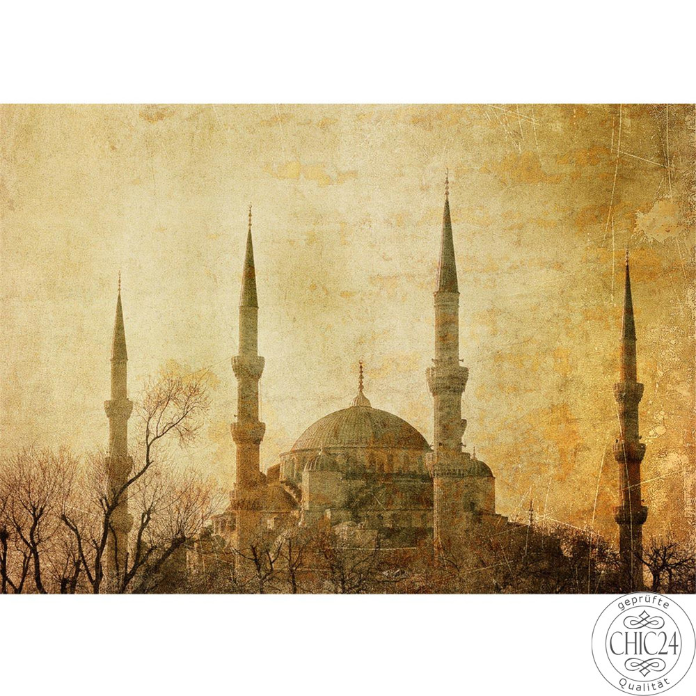 Fototapete Istanbul Moschee Abstrakt Beige no. 267