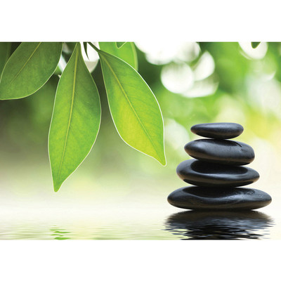 Vlies Fototapete no. 468 | Natur Tapete Steine Wasser...