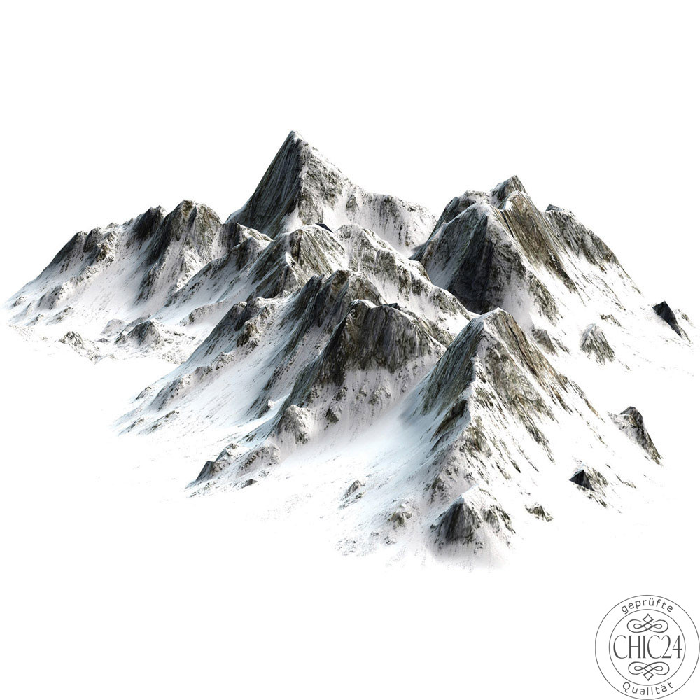 Vlies Fototapete no. 3403 | Berge Tapete Hochgebirge, Gebirge, Alpen, Himalaya, Schnee wei