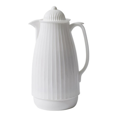 Thermos Jug - white, 1 ltr