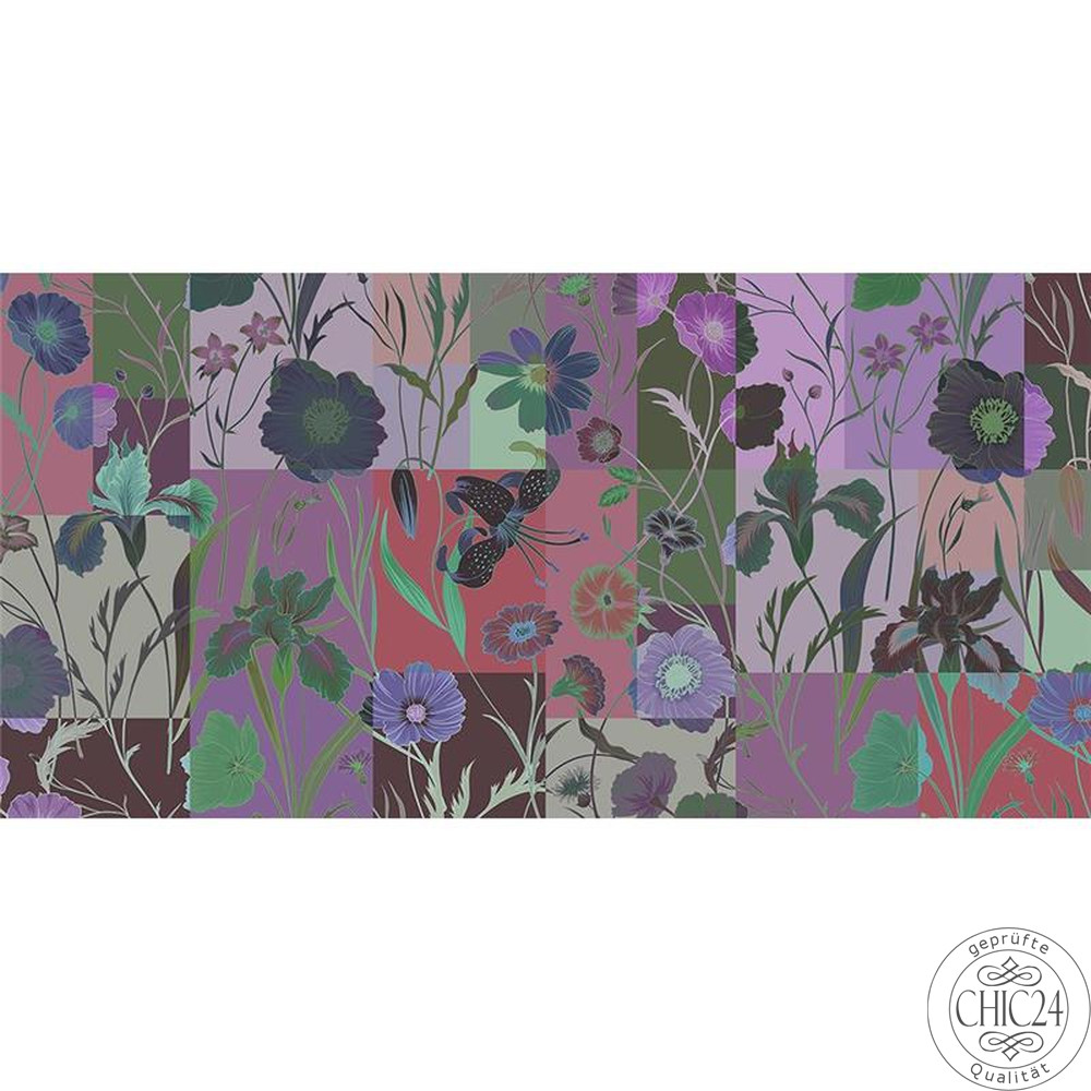 Design Tapeten floral patch 1