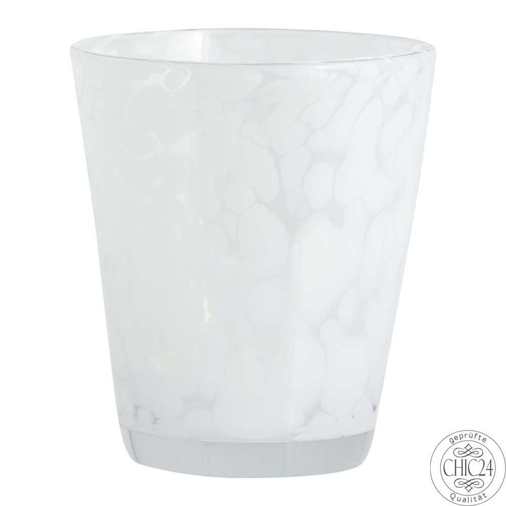 TEPIN Trinkglas weiß