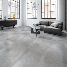 Beton Bodenfliese Grau