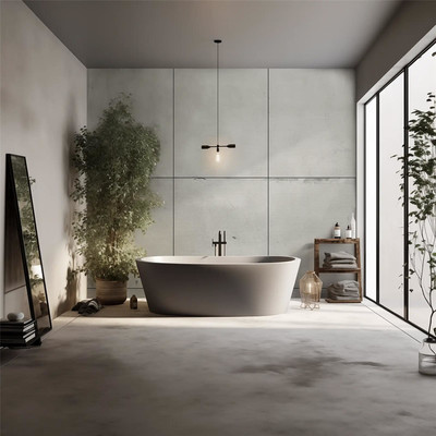 Concrete wallpaper wild