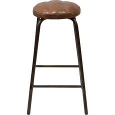 Barhocker Leder Braun